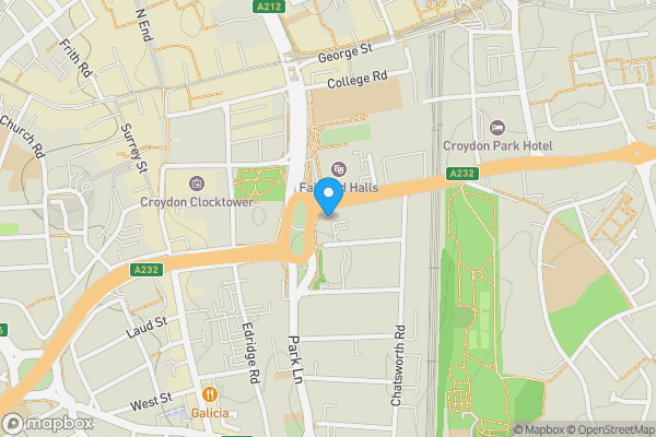 Map location for Flat 20, St. Crispin House, 2 Barclay Road, Croydon, Greater London, CR0 1JN