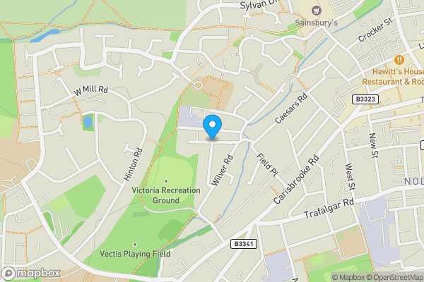 Map location for Alderbury Road, Newport, Isle of Wight, PO30 5DR