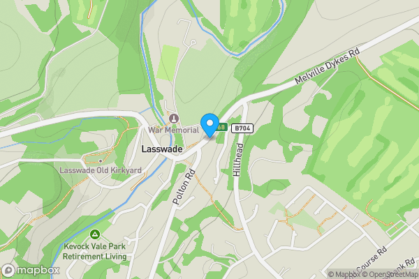 Map location for Plots at 5 - 9 Elm Row, Lasswade, Midlothian EH18 1AG