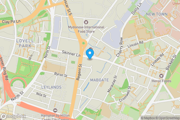 Map location for 5 Twenty Twenty, Skinner Lane, Leeds, West Yorkshire LS7 1BB