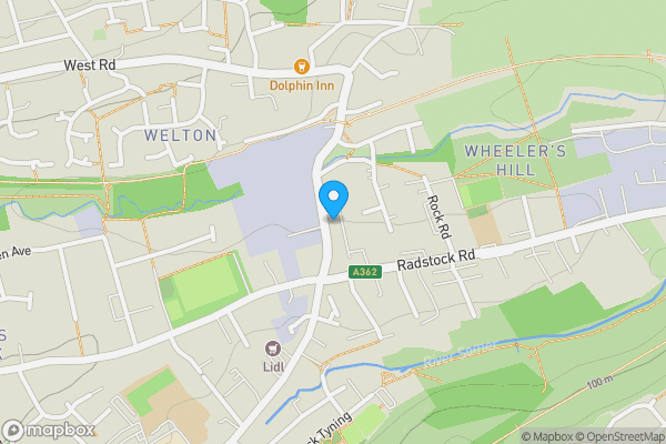 Map location for Development Site @, 17 Station Road, Midsomer Norton, BA3 2AZ