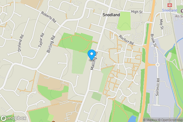 Map location for 152, Malling Road, SNODLAND, Kent, ME6 5EG