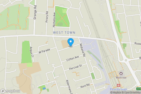 Map location for Williamson Avenue, Peterborough, Cambridgeshire, PE3 6BA