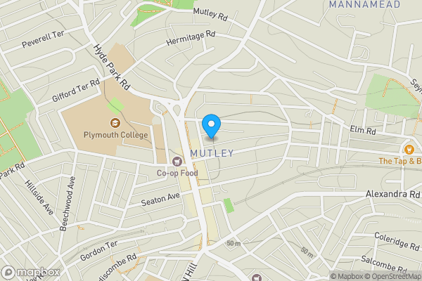 Map location for Flat 9, 2 Belgrave Lane, Plymouth, Devon, PL4 7DA