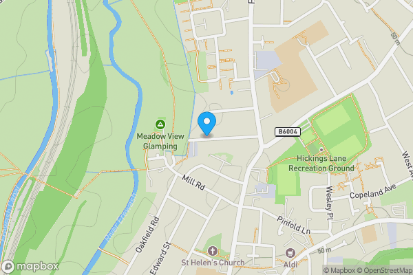 Map location for Brookside Industrial Units, Northwood Street, Stapleford, Nottinghamshire, NG9 8HQ