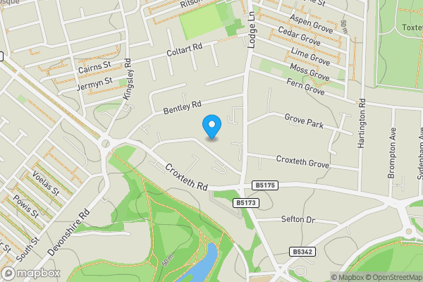 Map location for 25 Greenheys Road, Liverpool, L8 0SX