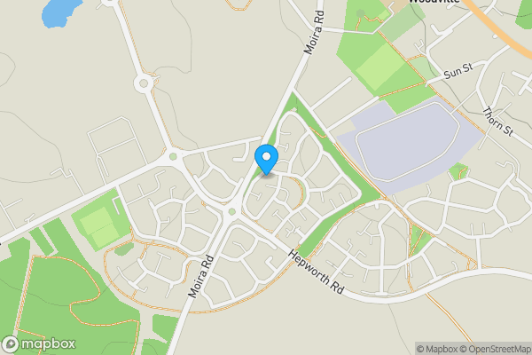 Map location for 36 Victoria Drive Woodville, Swadlincote, Derbyshire, DE11 8DY