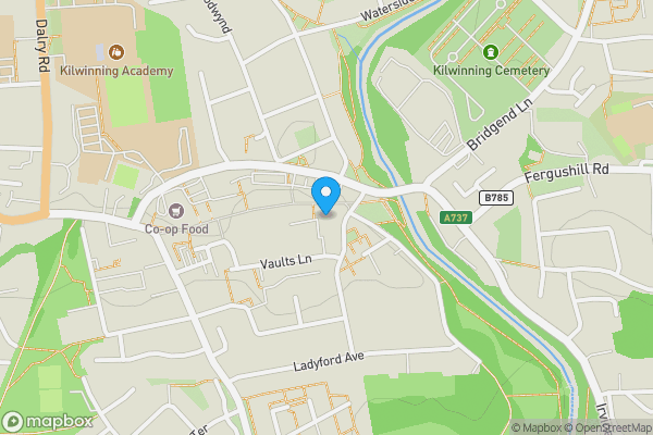 Map location for 37 Main Street, The Tower Inn, Kilwinning, KA13 6AN