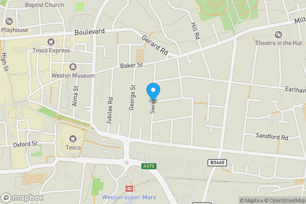 Walliscote Road, Weston-super-Mare, North Somerset, BS23 1EE South Road Weston-super-Mare, North Somerset High Street and Waterloo Street Weston-super-Mare, North Somerset Swiss Road Weston-super-Mare, North Somerset