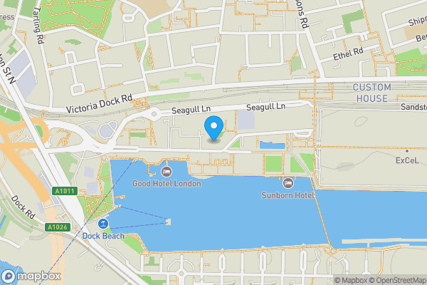 Map location for 132 Westgate Apartments, 14 Western Gateway, Custom House, London, E16 1BN