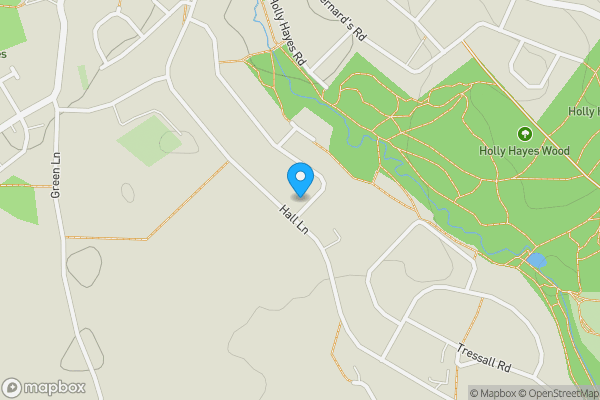 Map location for 94 Rosslyn Road, Whitwick, Coalville, Leicestershire LE67 5PT