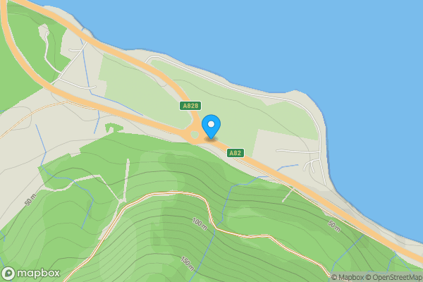 Map location for Land at A82, West Larach, Ballachulish PH49 4JX