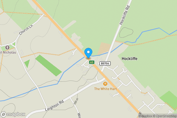 Map location for Watling Street, Leighton Buzzard, Bedfordshire, LU7 9NF