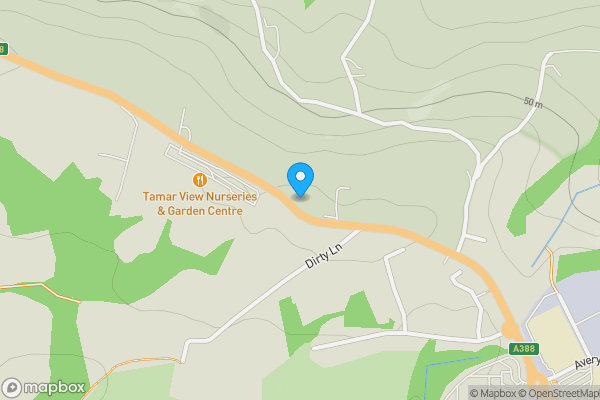 Map location for Plots 299 and 300 Woodside Fields, Saltash, Cornwall, PL12 6PH