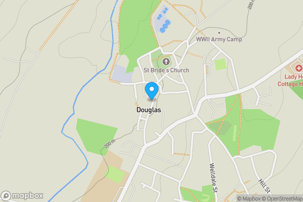 Map location for 47 Main Street, Douglas, Lanark, Lanarkshire ML11 0QW