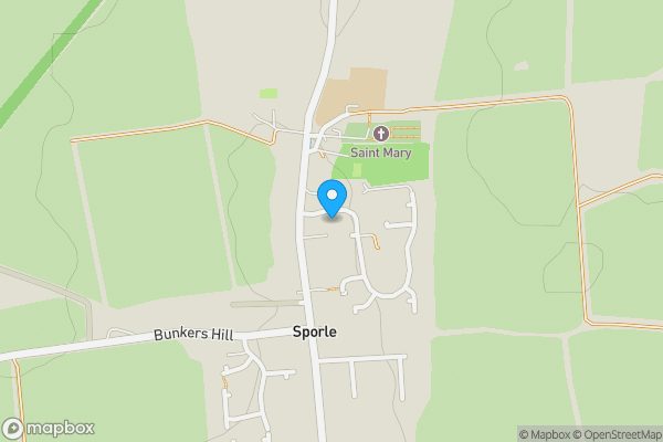 Map location for 7 Priory Place, Sporle, King's Lynn, Norfolk, PE32 2DT