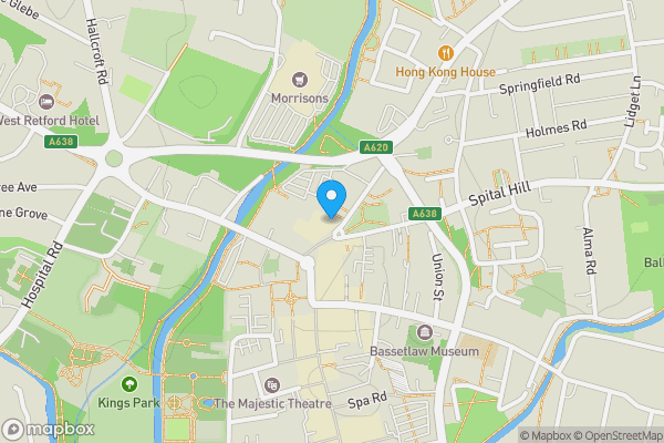 Map location for Vine Inn, 13 Churchgate, Retford, Nottinghamshire, DN22 6PA