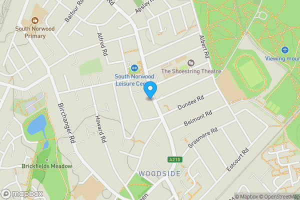 Map location for Flat 2, 204 Portland Road, South Norwood, London, SE25 4QB