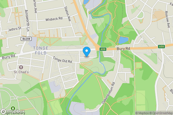 Map location for Doris Avenue, BOLTON, Lancashire, BL2 6DB