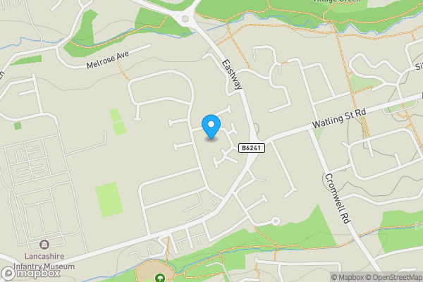 Map location for 55 Lucerne Road, Fulwood, Preston PR2 8FD