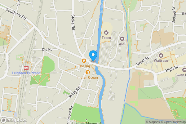 Map location for 30A Leighton Road, Leighton Buzzard, Bedfordshire, LU7 1LF