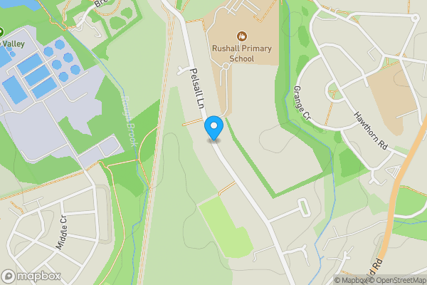 Map location for Pelsall Lane, Walsall, West Midlands, WS4 1NF