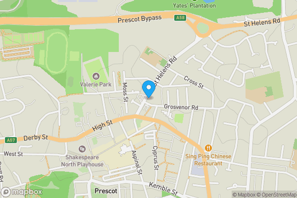 Map location for 10 St. Helens Road, Prescot L34 6HR