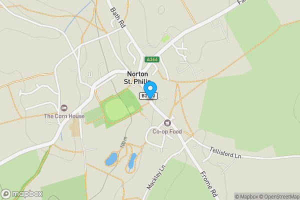 Map location for High Street, Norton St Philip, Bath, BA2