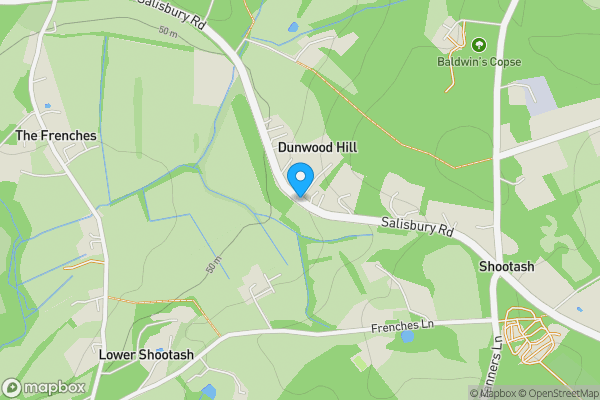 Map location for Kingsclere, Salisbury Road, Shootash, Romsey, SO51 6GA