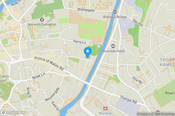 Map location for Cavendish House, 4 Recorder Road, Norwich, Norfolk, NR1 1BW