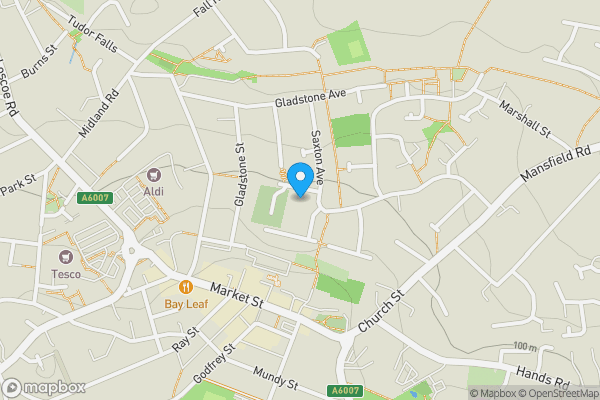 Map location for 5 Gregg Avenue, Heanor, Derbyshire DE75 7QA