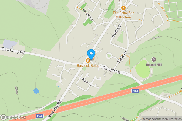 Map location for 4 Fixby View Yard, Clough Lane, Brighouse, West Yorkshire HD6 3QS