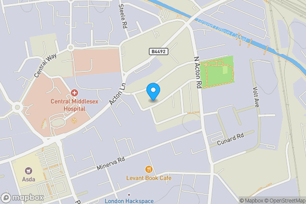 Map location for 57 Harold Road, Harlesden, London, NW10 7BG