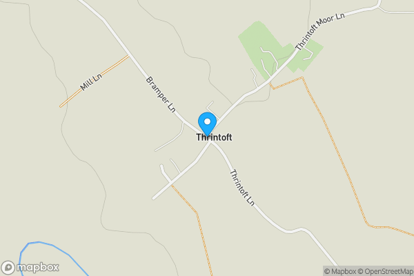 Map location for New Inn, Regional Route 71, Thrintoft, Northallerton, North Yorkshire DL7 0PW