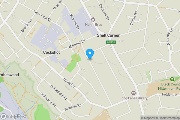 Map location for 52, Halesowen, West Midlands, B62 8JN