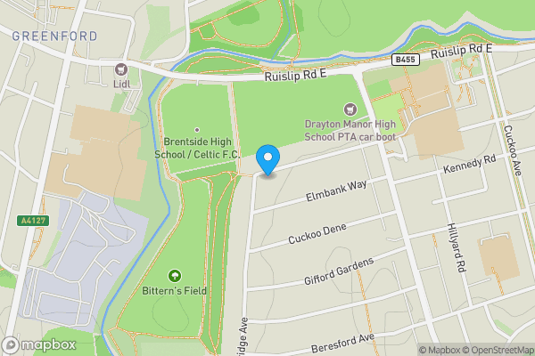 Map location for 71 Brookbank Avenue, Greenford, London, W7 3DN