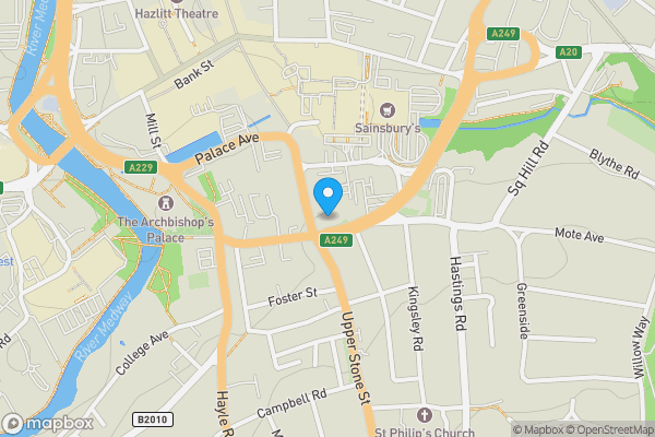 Map location for Flat 58 Miller Heights 43-51, Maidstone, Kent, ME15 6LN