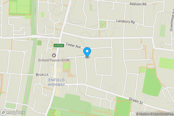 Map location for 67 Glenloch Road, Enfield, Middlesex, EN3 7HL