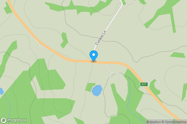 Map location for Retained Land At The Croft, Lamberhurst Quarter, Tunbridge Wells, Kent, TN3 8AT