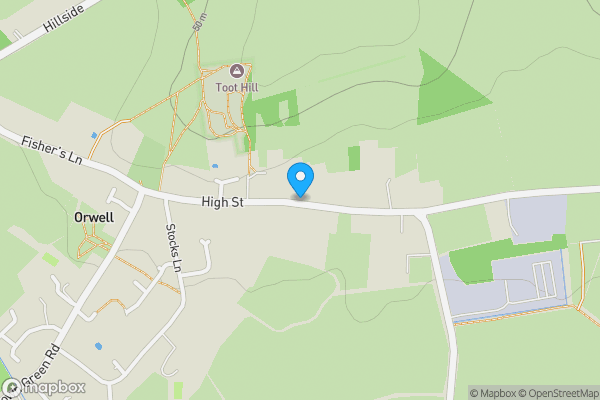 Map location for 43 High Street, Orwell, Royston, Hertfordshire, SG8 5QN