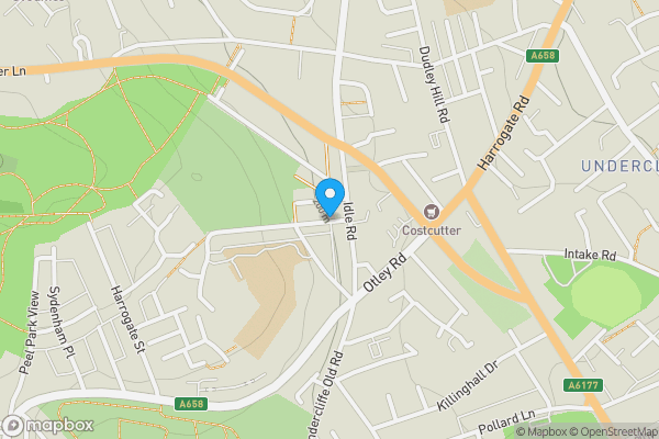 Map location for Oxford Road, BRADFORD, West Yorkshire, BD2 4PN