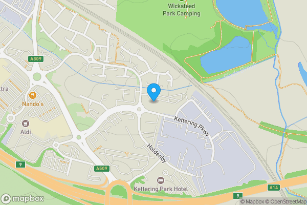 Map location for Unit 8, Brooklands Court, Kettering Venture Park, Kettering, NN15 6FD