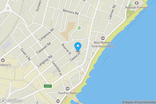 Flat 6, The Church, 16 Ceylon Place, Eastbourne, East Sussex, BN21 3JF