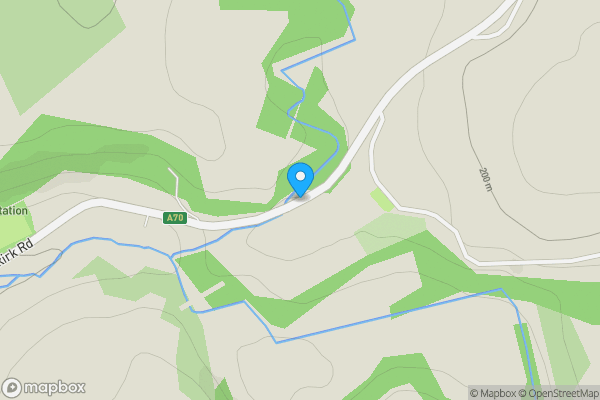 Map location for Site at Muikirk Road, Cronberry, Cumnock, KA18 3LR
