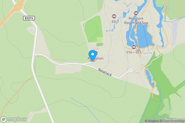 Map location for Retallack Resort & Spa Winnards Perch, St. Columb, Cornwall, TR9 6DE