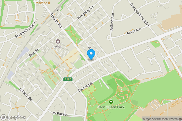 Map location for The Alexandra Guest House, 6 Victoria Road East, Hebburn, Tyne And Wear, NE31 1XQ