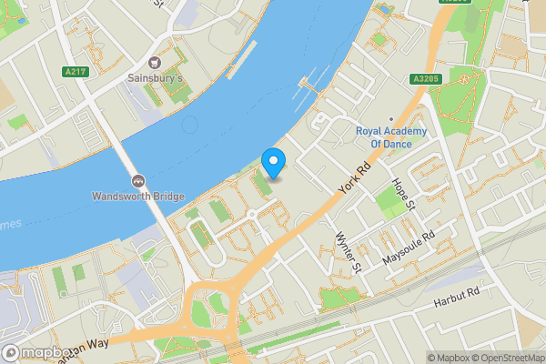 Map location for 80 Ensign House, Juniper Drive, London, SW18 1TR