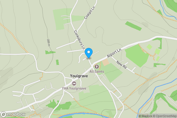 Map location for Church Side, Conksbury Lane, Youlgrave, Derbyshire DE45 1WR
