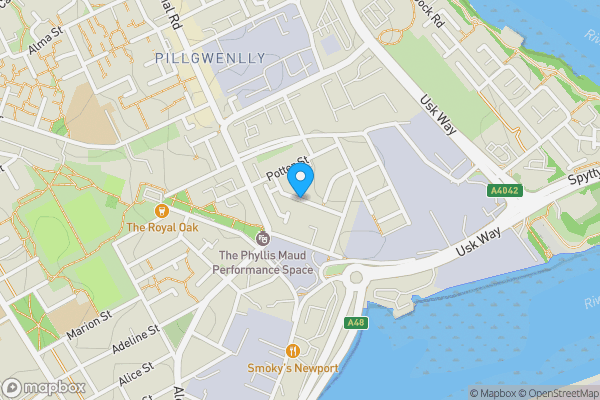 Map location for Flat 3, 9 Clarence Street, Newport, Newport, NP20 2DA
