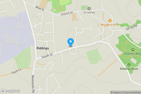 Map location for 103 High Street, Riddings, Alfreton DE55 4BJ